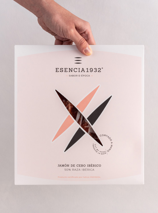 Ibérico Cebo Ham Sliced, Knife-cut